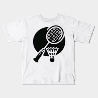 Badminton Graphic Kids T-Shirt